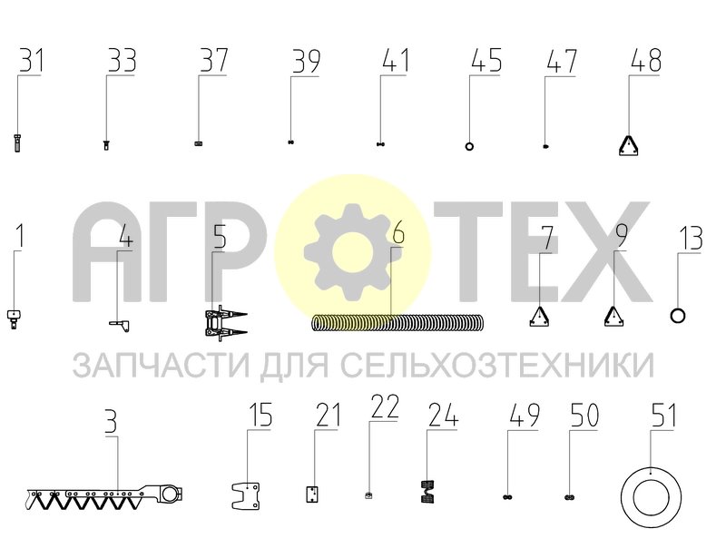 Комплект ЗИП (РСМ-100.70.00.010) (№6 на схеме)